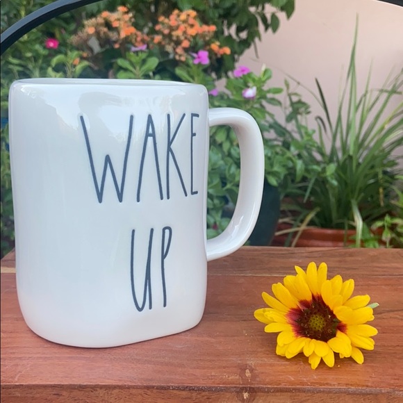 ☀️ NEW Rae Dunn “WAKE UP” Coffee Mug ☀️ - Picture 6 of 6